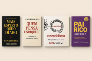 5 Livros de Sucesso que Podem Transformar Sua Vida Financeira e Profissional